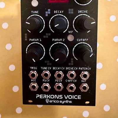 Erica Synths PERKONS VOICE EURORACK DRUM MODULE image 2