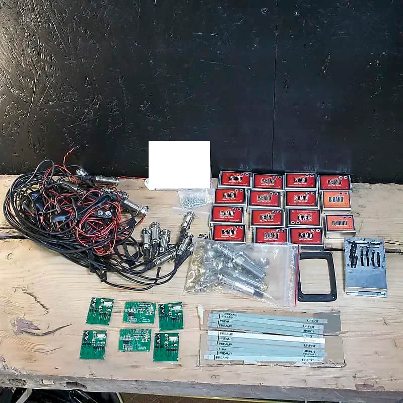 Bulk lot of NOS Finland B Band Repair parts including a number of A2.2 parts cables PCBs cables Bild 1