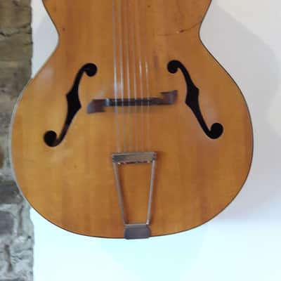 Kay 17" art deco high end archtop 1950 Antique Blonde image 4