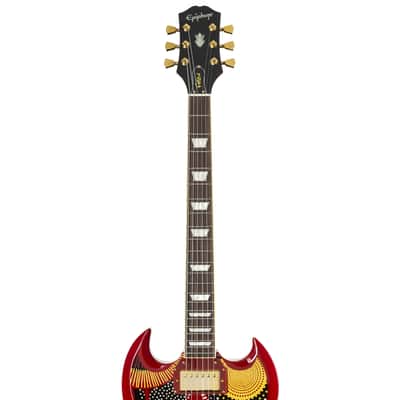 Epiphone Fatoumata Diawara SG Ember Red - Double Cut Models image 6