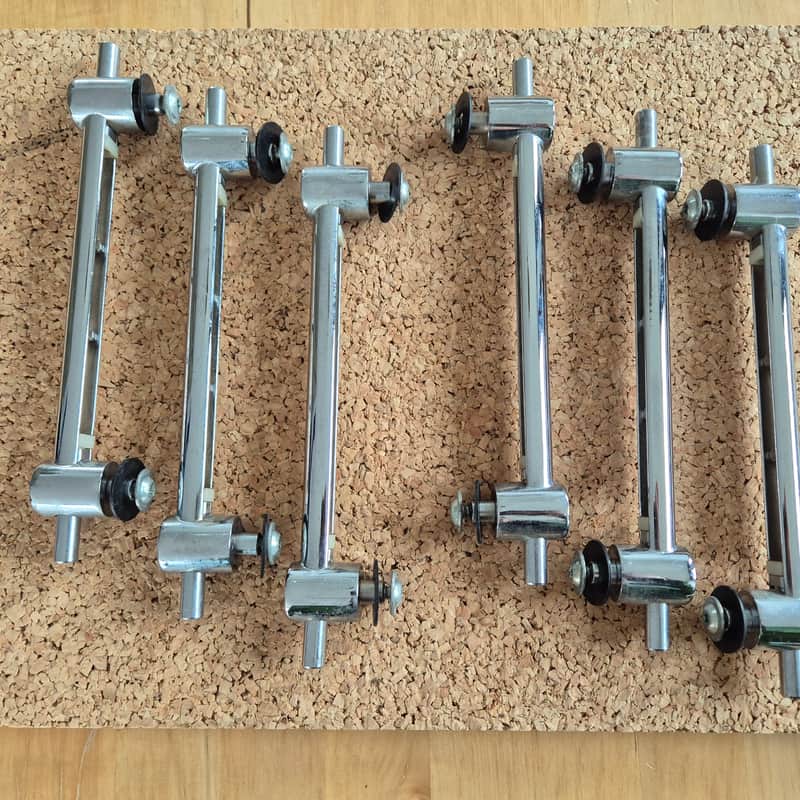 ~2000 Sonor Force 2000 Lugs for 12 ” Tom Chrome