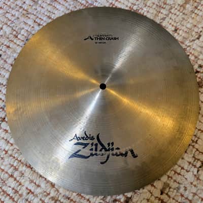 Zildjian 16" A Medium Thin Crash Cymbal Vintage 80/90s