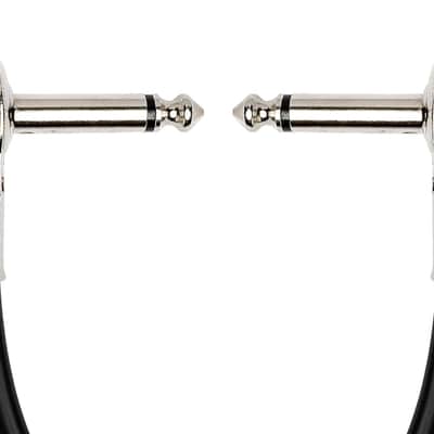 Hosa ‎IRG-100.5 2026 - Hosa IRG-100.5 Low-Profile Right Angle Guitar Patch Cable, 6 Inch (Pack of 2) image 3