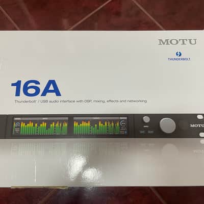 MOTU 16A 32x34 Thunderbolt / USB Audio Interface 2025 - Present - Black image 3