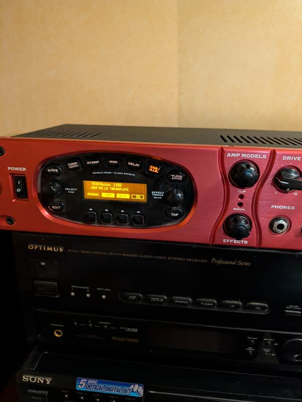 Line 6 POD xt Pro Rackmount Multi-Effect and Amp Modeler | Reverb