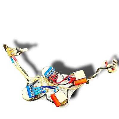 Gibson SG Solderless Harness with Series / Parallel and Out Of Phase push Tone Pots - includes prewired Toggle and Harness image 1