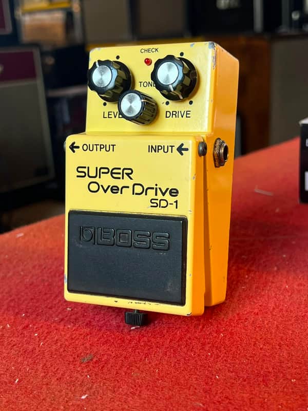 BOSS SD-1 Super OverDrive (Black Label Made in Taiwan) 1988 - 1997 image 1