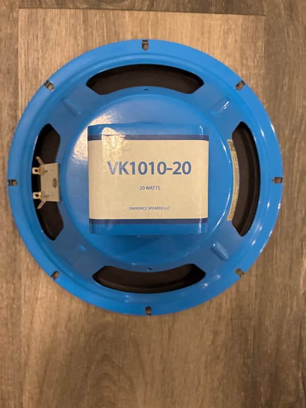Eminence Legend Series VK1010-20 20-watt 8-ohm Guitar Amp Speaker image 1