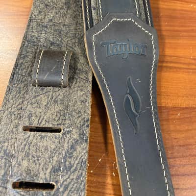 Taylor Element distressed leather strap 2024 - Dark brown image 1