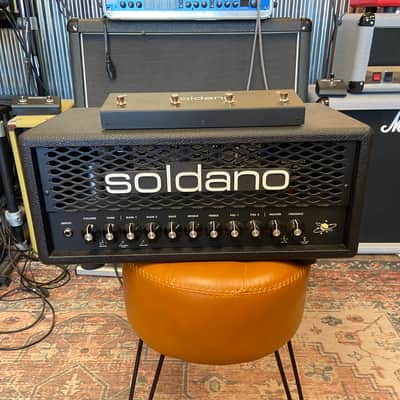 Soldano ASTRO-20 3-Channel 20-Watt Guitar Amp Head 2023 - Present - Black image 1