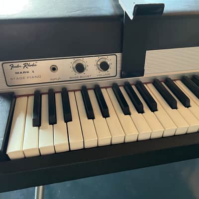 Fender Rhodes Mark I Stage 73-Key Electric Piano 1969 - 1974 - Black Rounded Top image 2