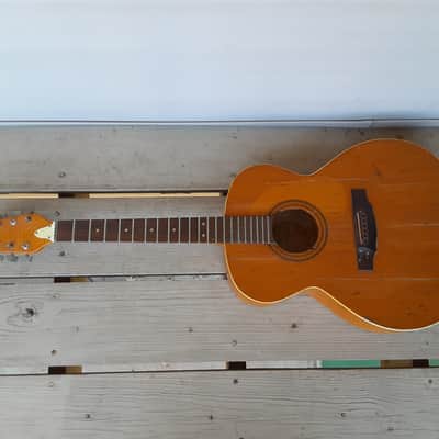 Vintage 1970's Framus Nashville Acoustic Guitar Project! Flamed Maple! image 2