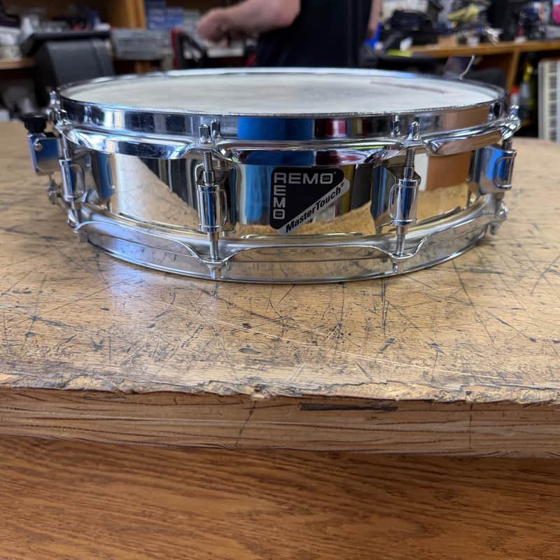 Used Remo MasterTouch 14"x3" Brass Piccolo Snare Drum Made in the USA image 1