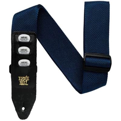 Ernie Ball Pickholder Guitar Strap Polypro Pick Holder Various Colors Leather image 1
