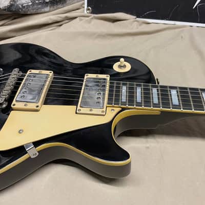 Gibson Les Paul Standard Guitar -Repaired/Routed/Re-finished-Read Description! 1969 Goldtop->Black image 7