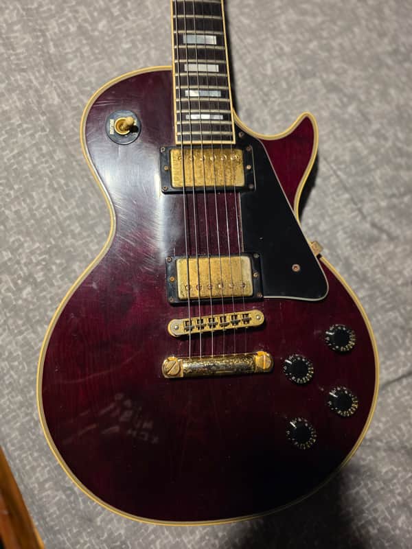 Gibson Les Paul Custom 1979 - Wine Red image 1