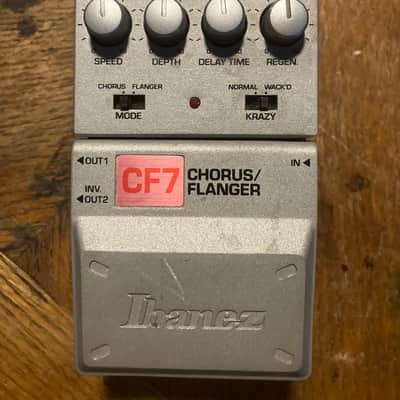 Ibanez CF7 Chorus/Flanger | Reverb