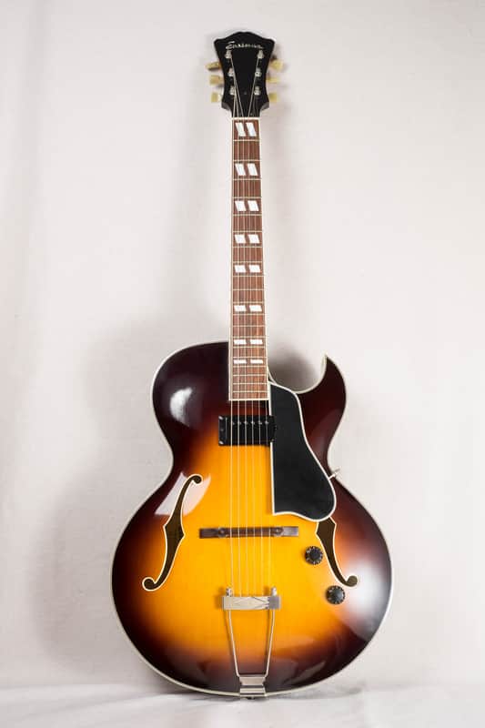 Eastman AR371CE-SB Hollowbody Archtop Sunburst image 1