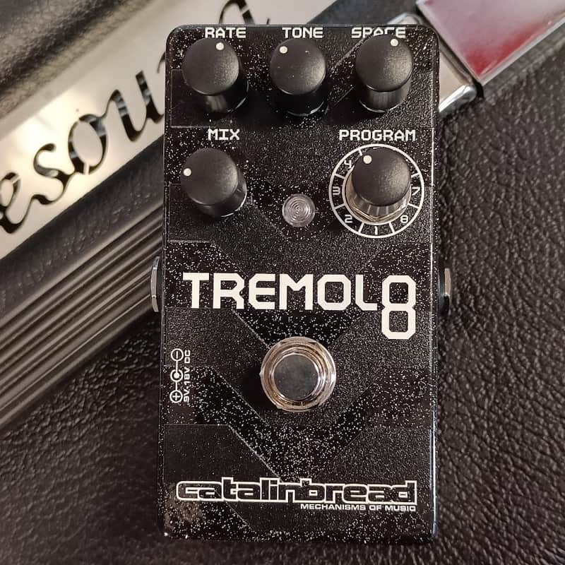 Catalinbread Tremolo8 - Black Sparkle image 1