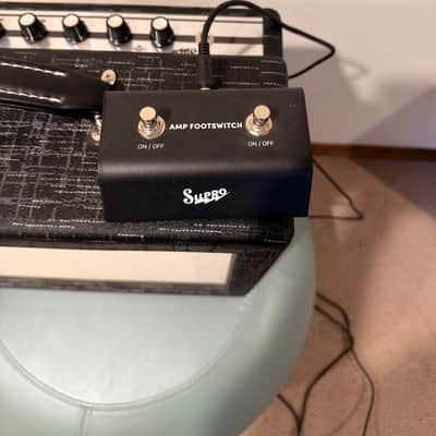 Supro 1614RT Amulet 15-Watt 1x12" Guitar Combo 2023 - Present - Black Scandia image 4