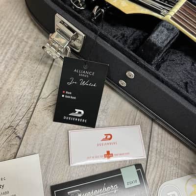 Duesenberg #DAC-JW-BK - Alliance Series Joe Walsh Black Electric Guitar with Case image 18