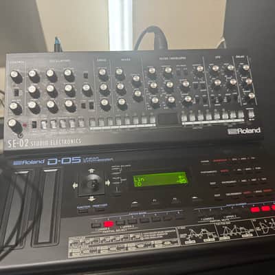 Roland D-05 Boutique Series Linear Synthesizer Sound Module 2015 - Present - Black image 1