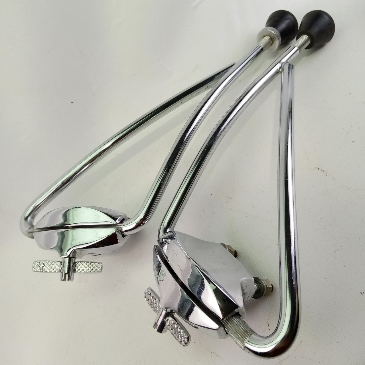Sonor Phonic Bass Drum Leg Mounts+Spurs Set/Pair(2)Vintage German Super Champion — main photograph