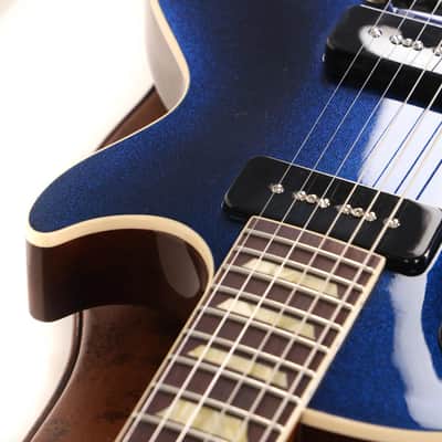 Gibson Custom Shop 1956 Les Paul Reissue Chambered Sapphire Blue Top image 10
