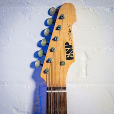 ESP Telecaster Ex Ron Wood THE ROLLING STONES Black 1993 image 6