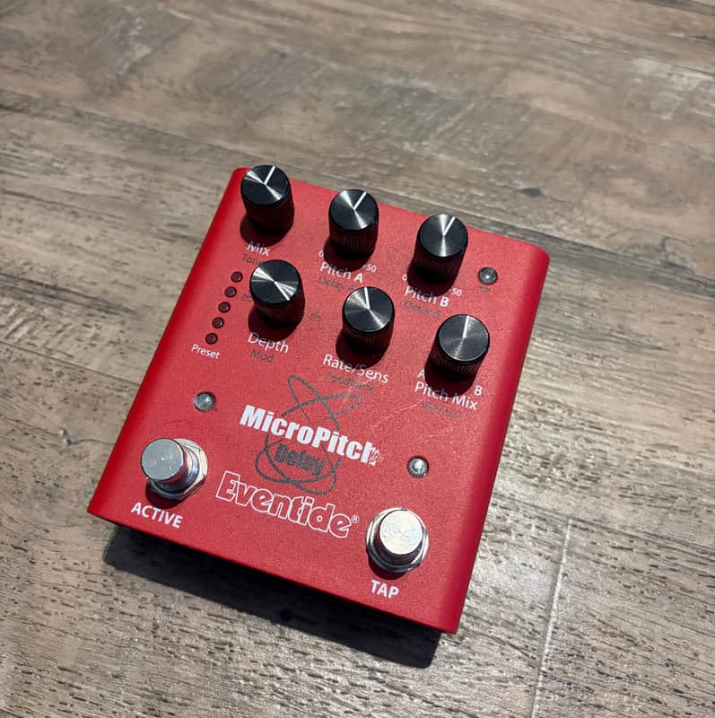 Eventide MicroPitch Delay Pedal 2021 - Red image 1