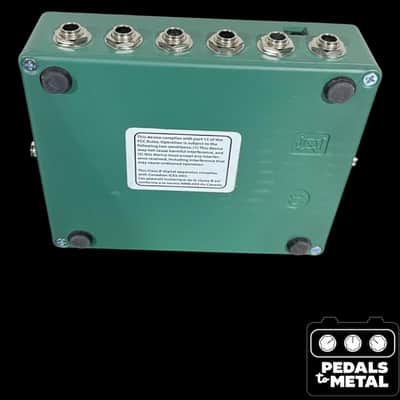 Electro-Harmonix Tri Parallel Mixer Effects Loop Mixer/Switcher 2019 - Present - Green - X17072 image 6