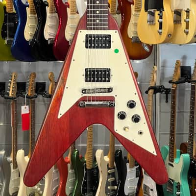 Gibson   Flying V Faded Cherry Red image 1