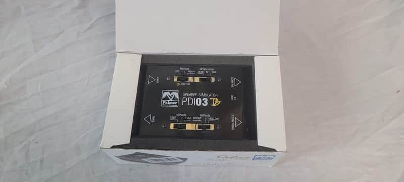 Palmer PDI03 JB speaker simulator and DI image 1