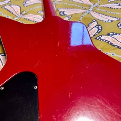 Gibson USA Explorer 1984 with factory Kahler Tremolo Bridge - Ferrari Red image 6