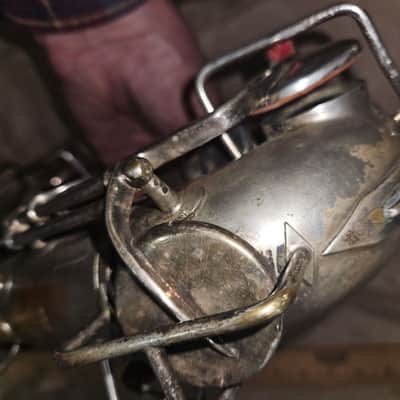 Vintage Buescher True Tone Silver C-Melody Saxophone, Good Condition image 15