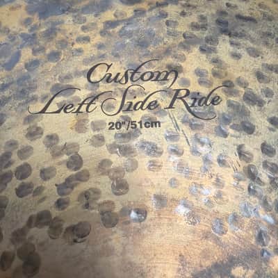 Zildjian 20" K Custom Left Side Ride Cymbal with Rivets 2003 - Present - Traditional image 2