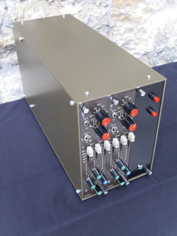 Audix IB01 Mic Line EQ Custom Lunch Box by Raw State Superb British EQ Think Neve Cadac Marinair image 1