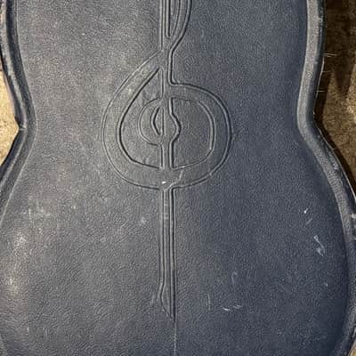 40-50s Hardcase for parlor or nylon string guitar image 2