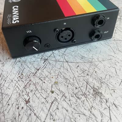 Walrus Audio Canvas Passive Re-Amp Unit 2023 - Present - Black w/ Rainbow Graphic image 3