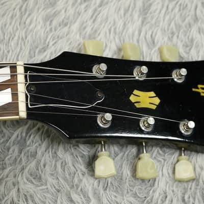Vintage 1987 made Greco Super Real Project Series FA-67-70 Hollow body w/Hardcase Made in Japan image 4