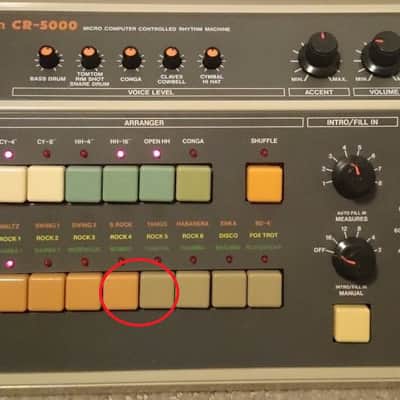 Roland CR-5000 CompuRhythm 1980s - White image 5
