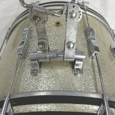 1965 Ludwig Club Date 5-Piece – Champagne Sparkle – Keystone Badges – One Owner – 20/12/13/14 + Supra image 17