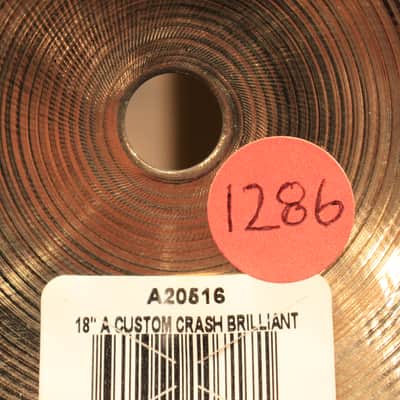 Zildjian A Custom 18" Crash Cymbal - Demo! image 7