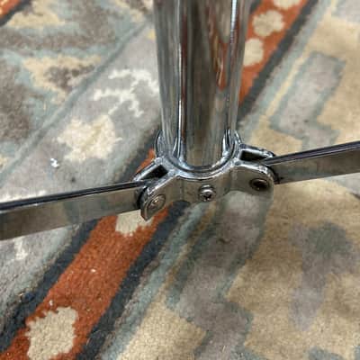 DW Double Tom Stand (BC-U-2184) 90's - chrome image 14