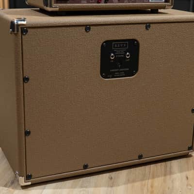 Revv D20 JL Joey Landreth 20/4W Tube Amp Head w/ 1x12 Cab & Speaker Cable –Brown image 12
