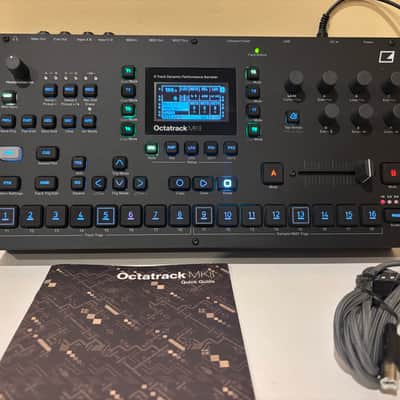 Elektron Octatrack MKII 8-Track Dynamic Performance Sampler MK2 pristine Black image 4