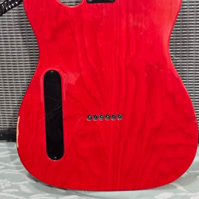 Fernandes TE-85T 1990s - Transparent Cherry Red Upgraded! image 10