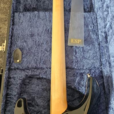 ESP USA Custom Shop M-I M-1 NTB TOM NT 2021 - Lime burst marble swirl image 4