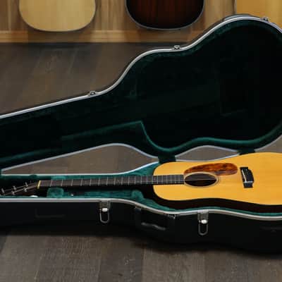 2008 Martin D-18GE Golden Era Dreadnought Acoustic Guitar Natural + OHSC image 21