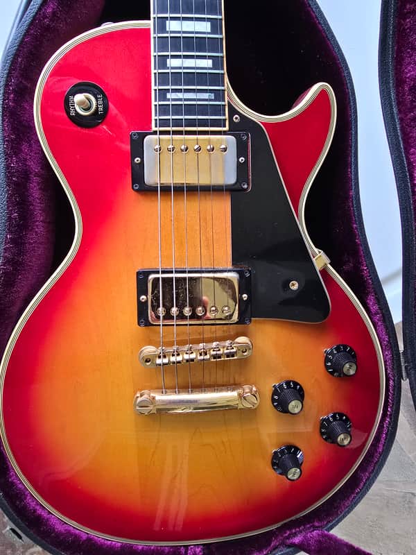 1975 Gibson Les Paul Custom – Cherry Sunburst – Near Mint / Original Owner image 1